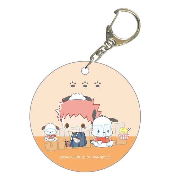 【10月予約】呪術廻戦 × サンリオキャラクターズ やわらかクリアチャーム 虎杖 悠仁×ポチャッコ キャラグッズ 4522776247602