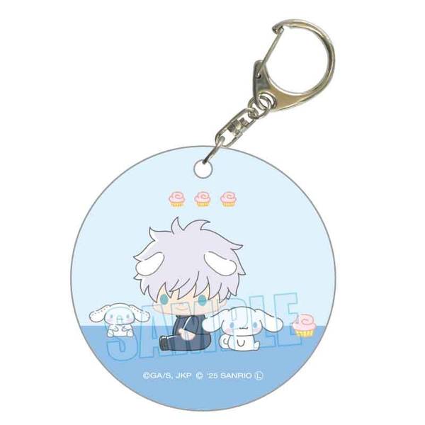 【10月予約】呪術廻戦 × サンリオキャラクターズ やわらかクリアチャーム 五条 悟×シナモロール キャラグッズ 4522776247657