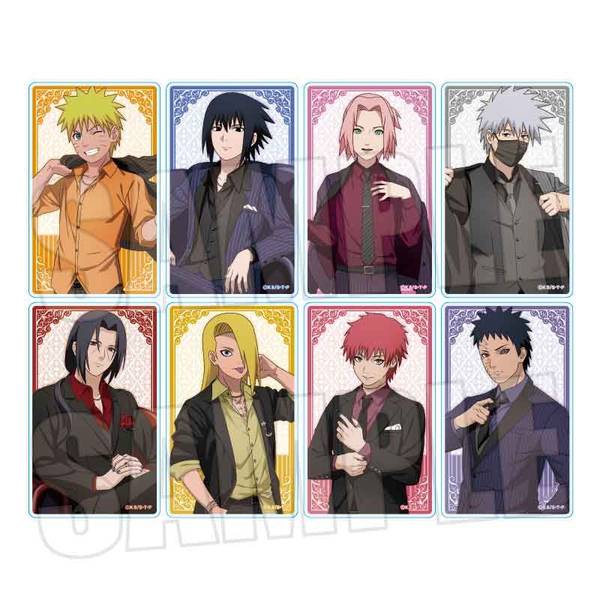 【3月予約】NARUTO-ナルト- 疾風伝 トレーディングアクリルプレート Dress Up ver. 8個入BOX キャラグッズ 4522776277340
