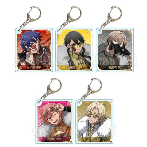 【1月予約】桃源暗鬼 トレーディングアクリルキーホルダー 中華風マフィアver. 5個入BOX キャラグッズ 4522776278897