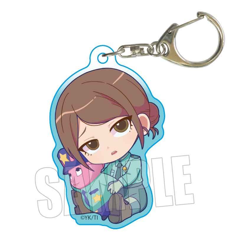 銀河特急ミルキーサブウェイ　リョウコ　仙台限定キーホルダー アニメ『銀河特急 ミルキー☆サブウェイ』 ぎゅぎゅっとアクリル