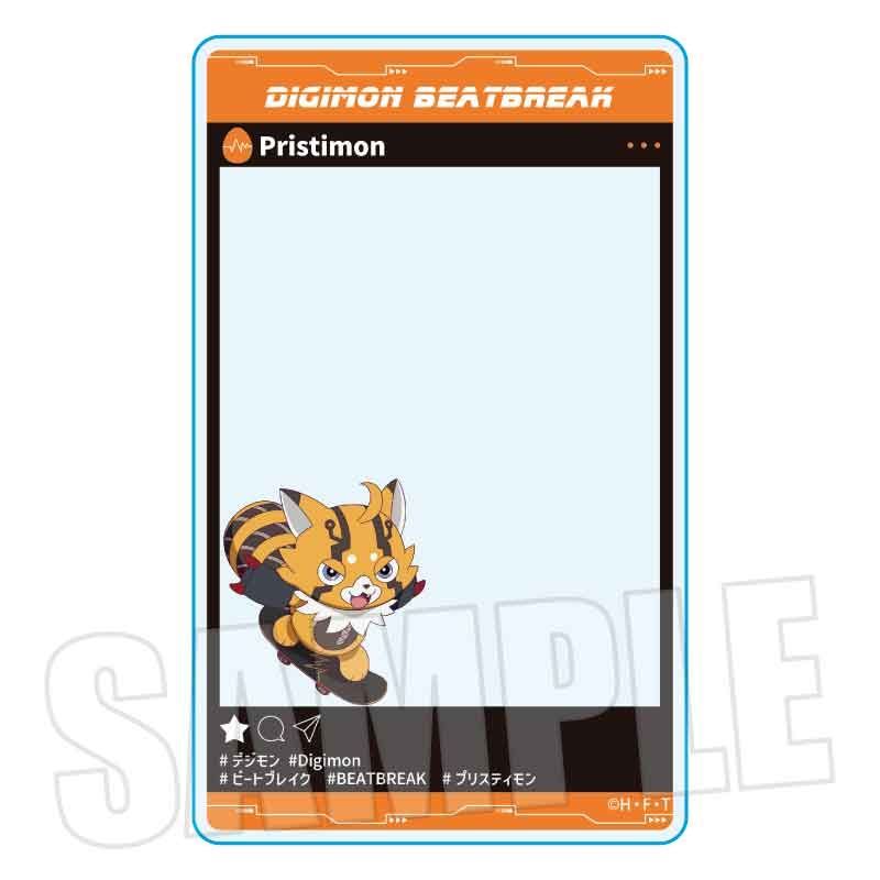【2月予約】DIGIMON BEATBREAK アクリルカード プリスティモン Skater ver. キャラグッズ 4522776280487