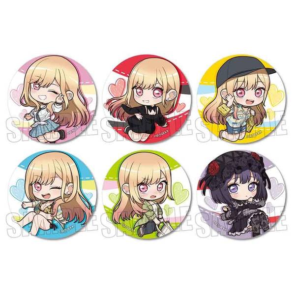 【10月予約】その着せ替え人形(ビスク・ドール)は恋をする トレーディング缶バッジ ぷかっしゅ 6個入BOX キャラグッズ 4522776557558