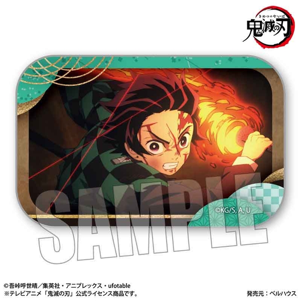 テレビアニメ「鬼滅の刃」竈門炭治郎 立志編 メモリーズスクエア缶バッジ 竈門 炭治郎 (再販品)