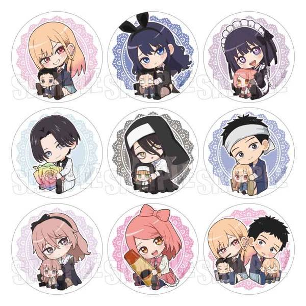 【1月予約】TVアニメ「その着せ替え人形は恋をする」Season 2 トレーディング缶バッジ ぎゅぎゅっと Part2 9個入BOX キャラグッズ 4522776573312