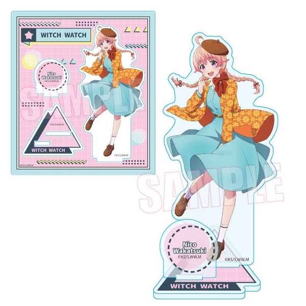 TVアニメ『ウィッチウォッチ』 アクリルスタンド 若月 ニコ レトロ