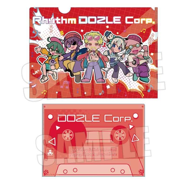 ドズル社 クリアファイル Rhythm DOZLE Corp.