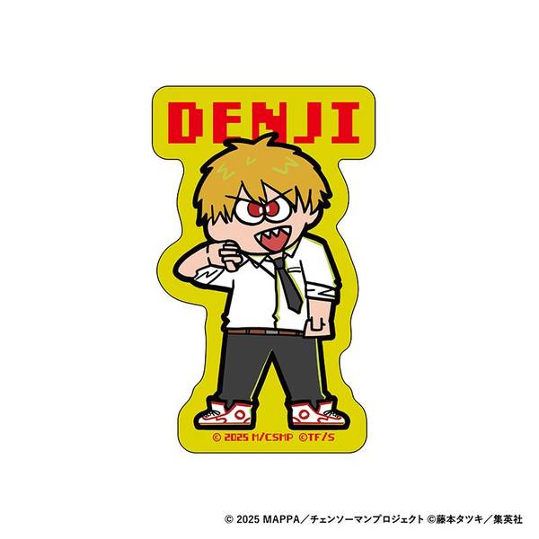【1月予約】劇場版チェンソーマンレゼ篇 レトロGAMEダイカットステッカー デンジ キャラグッズ 4533773744131