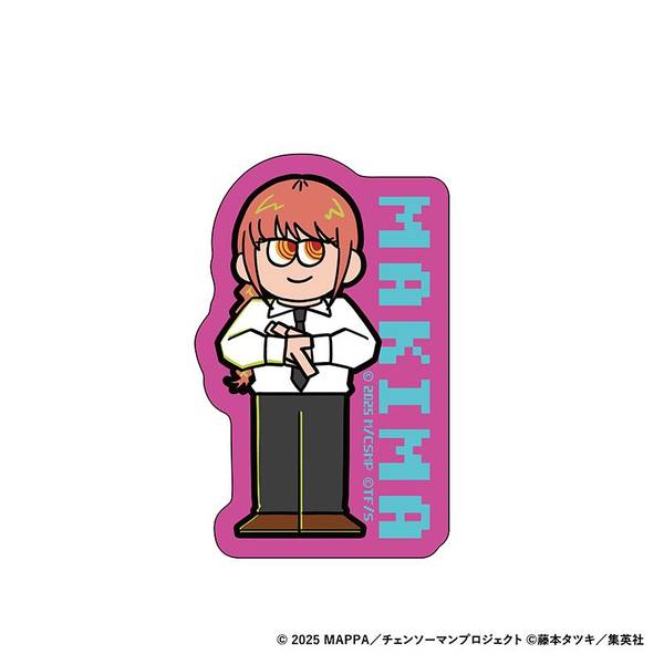 【1月予約】劇場版チェンソーマンレゼ篇 レトロGAMEダイカットステッカー マキマ キャラグッズ 4533773744155