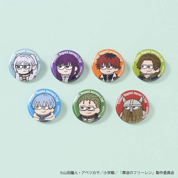 葬送のフリーレン ジロリトレーディングまめ缶バッジ(7種) 7個入BOX