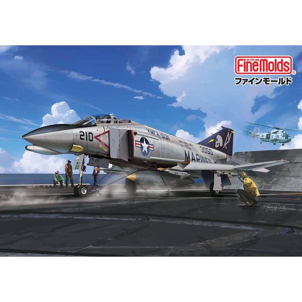 ファインモールド 1/72 アメリカ海軍 F-4N 戦闘機 VMFA-531