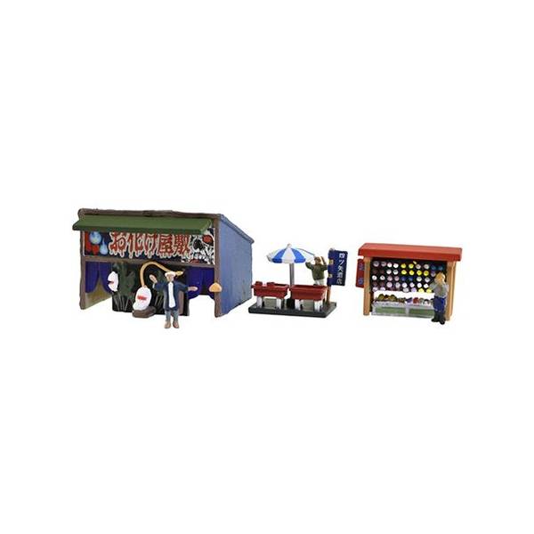 1月予約】トミーテック 情景コレクション 情景小物005-3 露店D3