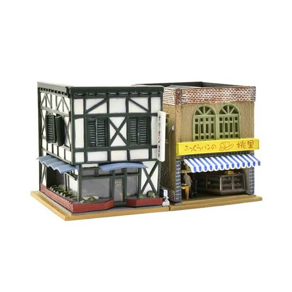 トミーテック 建物コレクション/人情商店街 建コレ193 喫茶店・パン屋1R Nゲージ 鉄道模型パーツ 335504