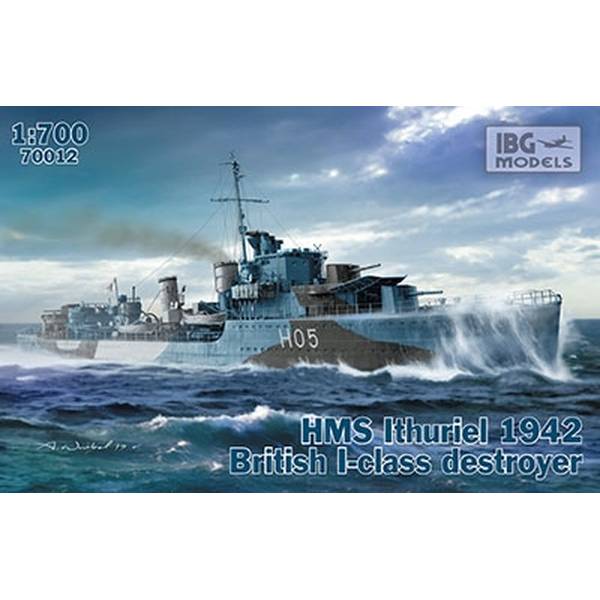 IBG 1/700 英・I級駆逐艦・イシュリエルH-05・英海軍1942年 スケールモデル PB70012