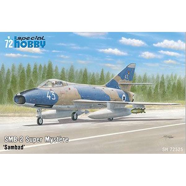 スペシャルホビー 1/72 イスラエル・SMB-2サール戦闘爆撃機 スケールモデル SH72525