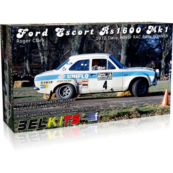 ベルキット 1/24 フォード エスコート RS1600 MK.I 1972 RAC