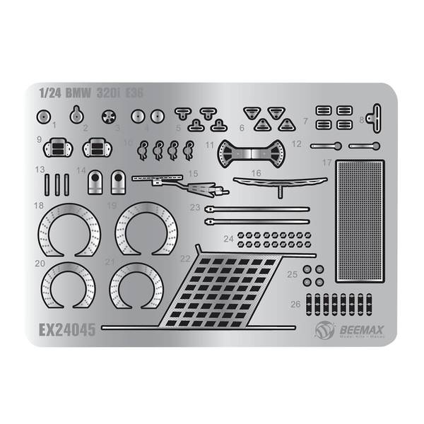 プラッツ/BEEMAX 1/24 BMW 320i E36 1996 BTCC ブランズハッチ
