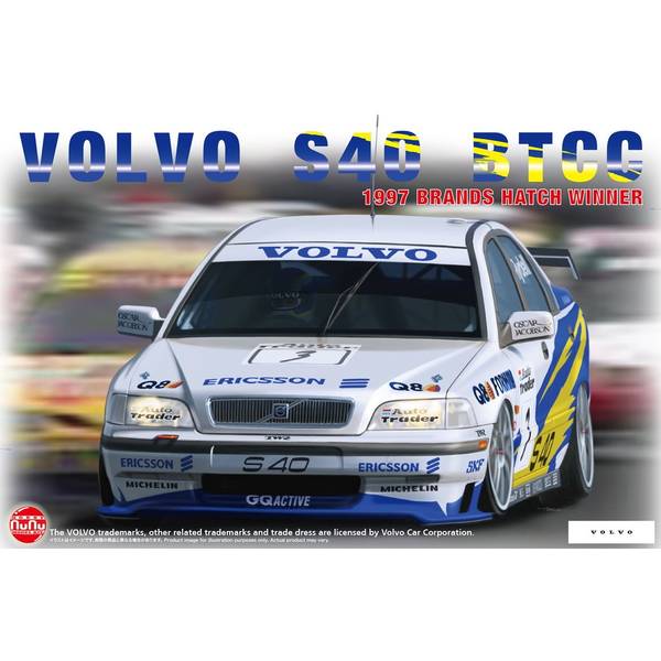 プラッツ/NuNu 1/24 レーシングシリーズ ボルボ S40 1997 BTCC