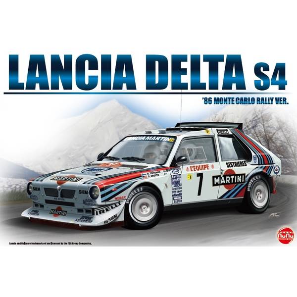 ランチアデルタ No.4 1992 モンテカルロラリー優勝車 (ラジコン
