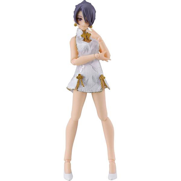 Max Factory - figma(フィグマ) 569 女性body(ミカ) with ミニスカートチャイナワンピコーデ figma styles(フィグマ スタイルズ) 完成品 可動フィギュア マックスファクトリー figma 女性body（ミカ） with ミニスカートチャイナワンピコーデ