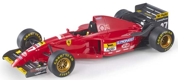 【6月予約】トップマルケス 1/18 フェラーリ 412 T2 No.27 1995 F1 J.アレジ 完成品ミニカー GRP048A