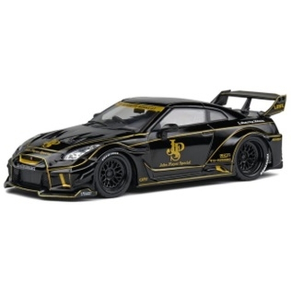 12月予約】ソリド 1/43 ニッサン GT-R R35 LB シルエット JPS ブラック
