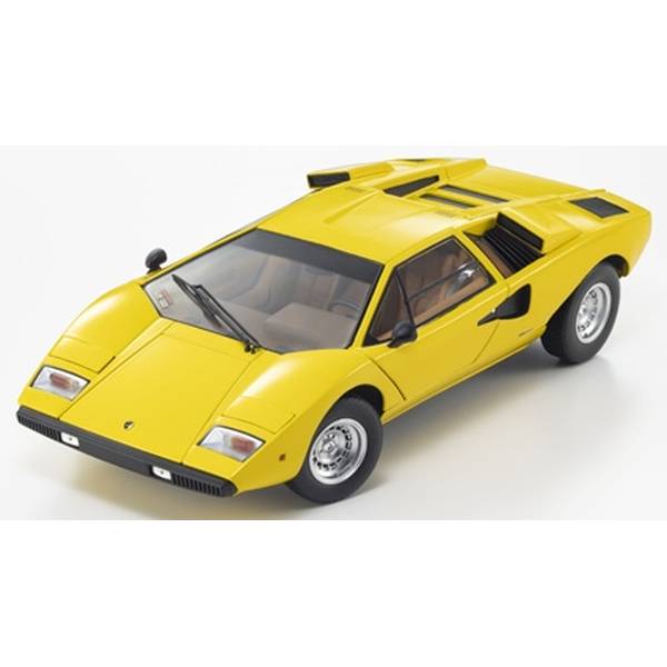 京商 1/18 ランボルギーニ カウンタック LP400 イエロー 完成品
