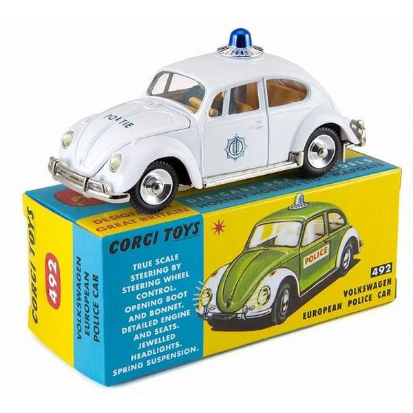 10月予約】コーギー 1/44 フォルクスワーゲン ヨーロッパ警察車