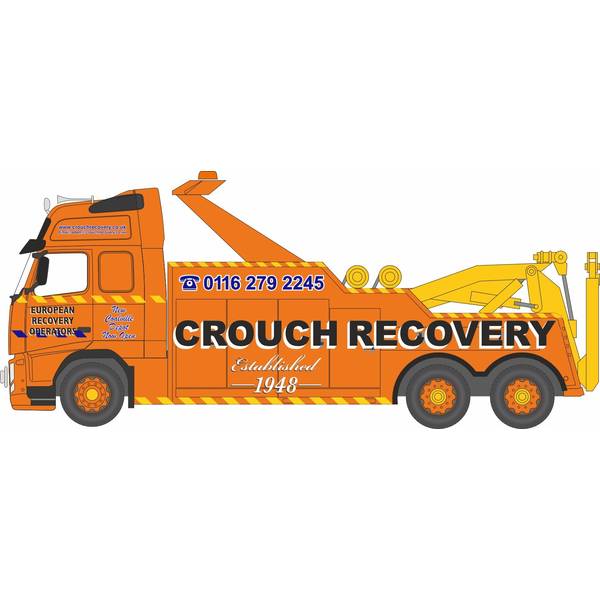 12月予約】オックスフォード 1/148 ボルボ クレーン車 Crouch