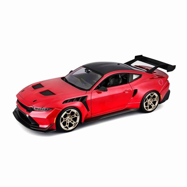 1/18 マスタング レッド ミニカー 3月予約】マイスト 1/18 フォード マスタング GTD 2025 メタリック