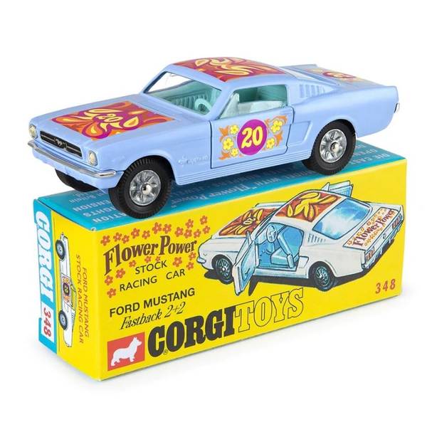 4月予約】コーギー 1/46 フォード マスタング ファストバック 2+2