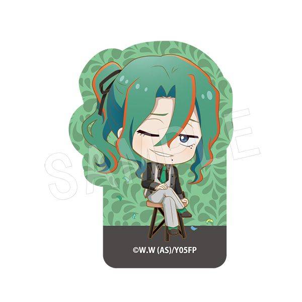 【4月予約】弱虫ペダル LIMIT BREAK ダイカットステッカー ミニキャラ 『Celebrate』ver. 巻島裕介 キャラグッズ 4549502186356