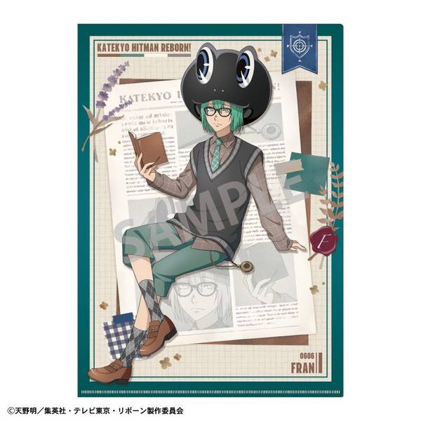 【5月予約】家庭教師ヒットマンREBORN! A4シングルクリアファイル フラン／英国ファッション キャラグッズ 224656