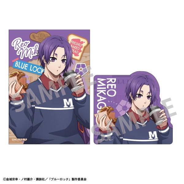 ブルーロック ステッカーセット 御影 玲王／焼きたてパンとテイクアウトドリンク