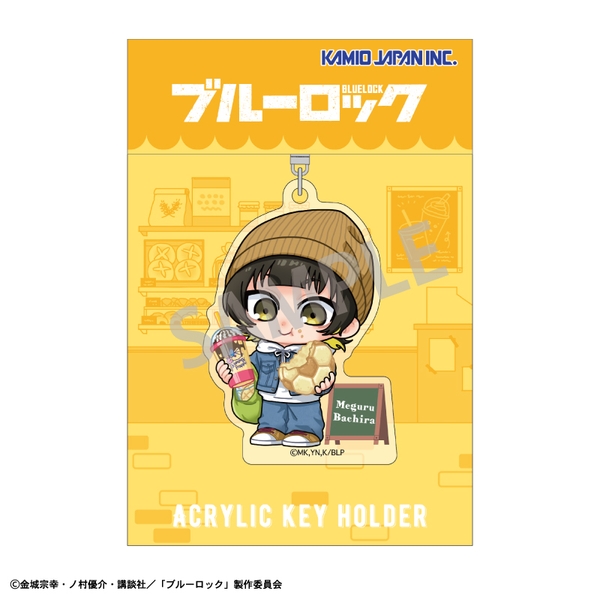 ブルーロック アクリルキーホルダー 蜂楽 廻／焼きたてパンとテイクアウトドリンク 描き起こし