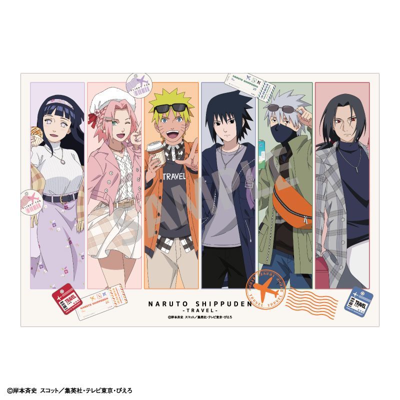 NARUTO ツリービレッジ ぶらっと旅の巻！ 缶バッジ アクリルカード　カカシ NARUTO-ナルト- 疾風伝 アクリルスタンド はたけカカシ ぶらっと旅の巻