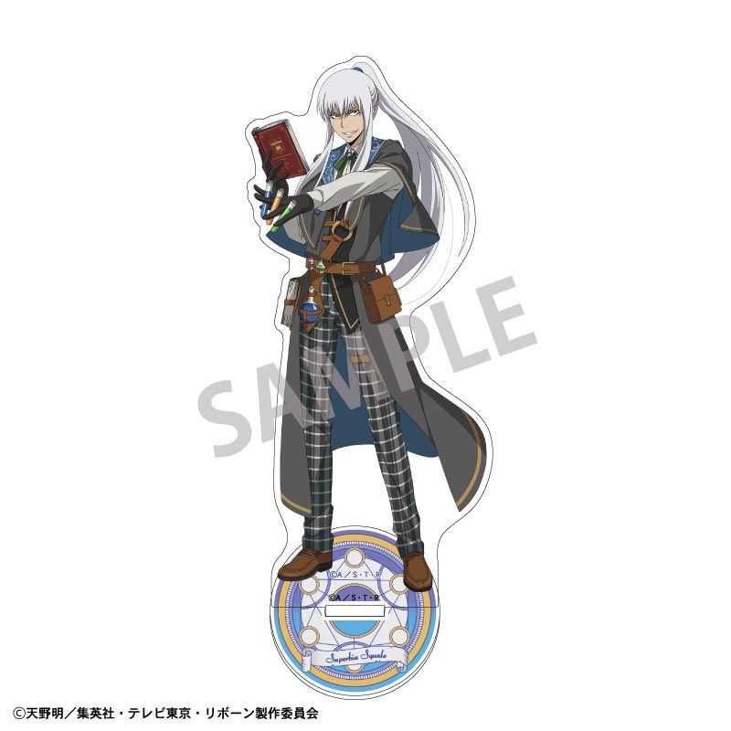 【2月予約】家庭教師ヒットマンREBORN! アクリルスタンド スペルビ・スクアーロ／アカデミー研究者 キャラグッズ 4550432306202