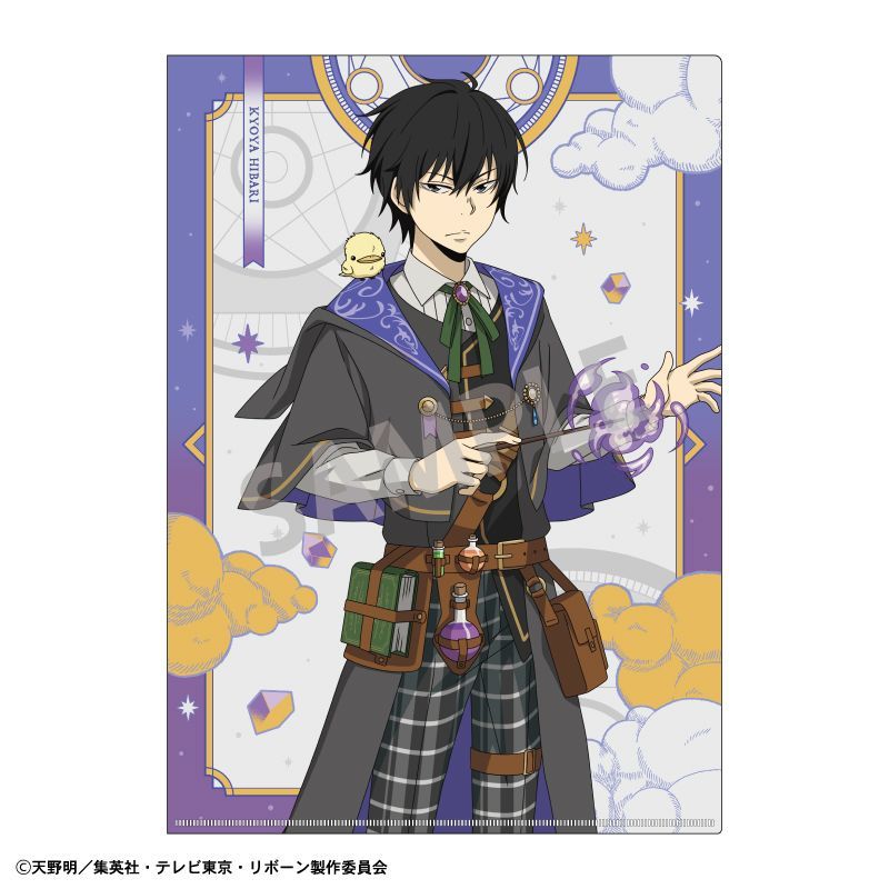 家庭教師ヒットマンREBORN! A4シングルクリアファイル 雲雀 恭弥＆六道