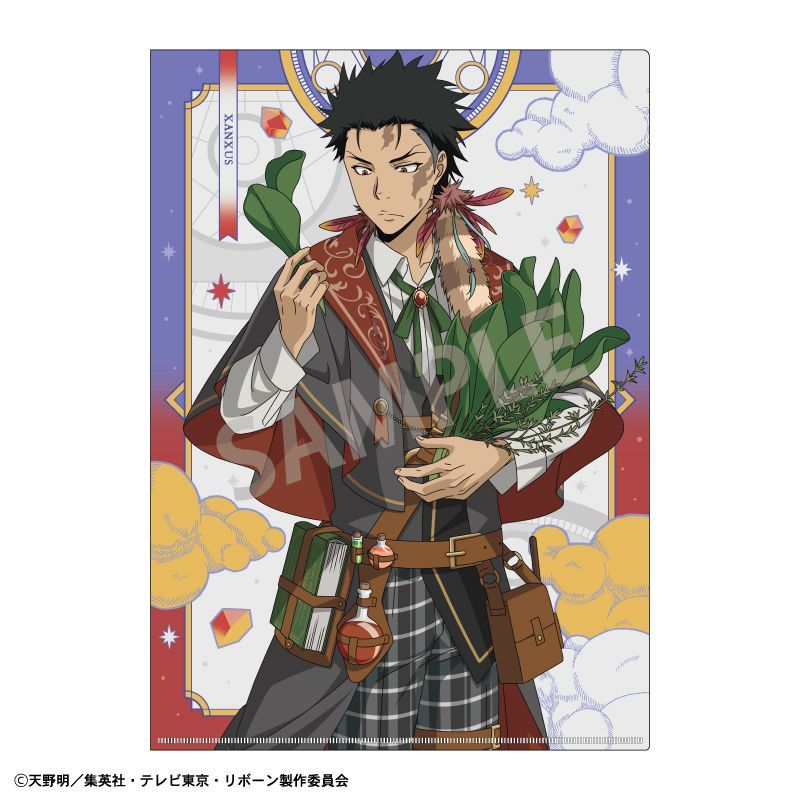 REBORN　沢田綱吉 リボーン xanxus スクアーロ　クリアファイル REBORN 沢田綱吉 リボーン xanxus スクアーロ クリアファイル｜家庭