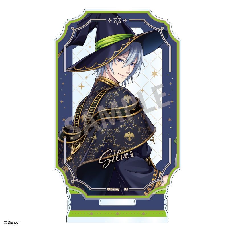 【3月予約】『ディズニー ツイステッドワンダーランド』 レイヤードアクリルスタンド シルバー／ブルームバースデーver. キャラグッズ 4550432316379