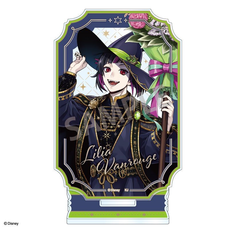 12/27まで！ツイステ リリア ヴァンルージュ グッズ ディズニー ツイステッドワンダーランド』 レイヤードアクリルスタンド