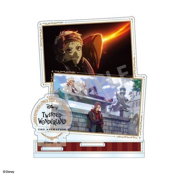 【4月予約】『ディズニー ツイステッドワンダーランド ザ アニメーション』 名場面アクリルスタンド スカラビア寮 キャラグッズ 4550432319202