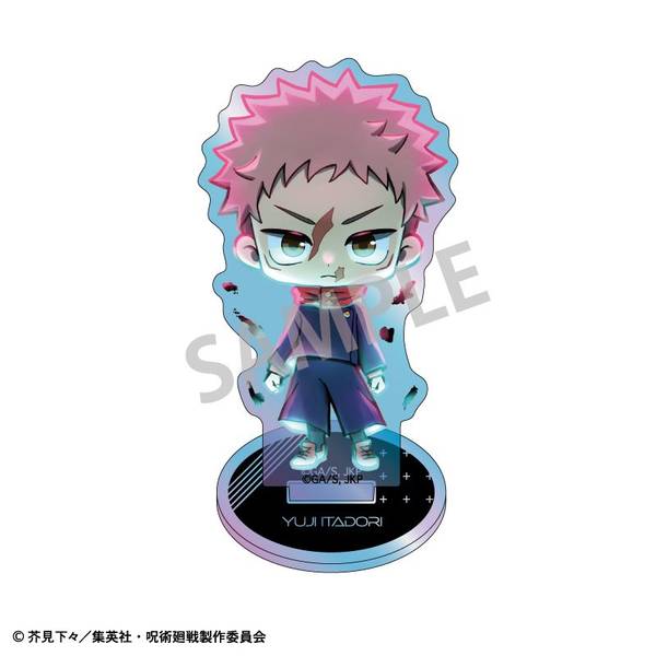 【3月予約】呪術廻戦 オーロラミニアクリルスタンド 虎杖悠仁 キャラグッズ 4550432319424