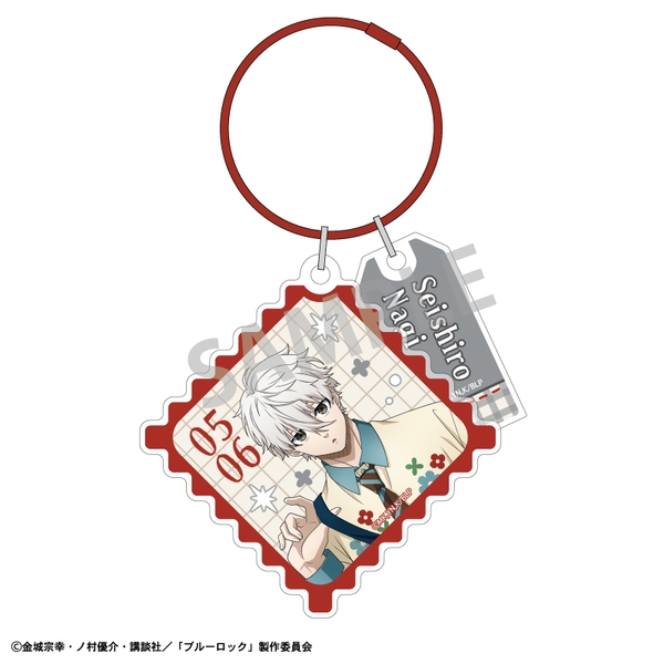 ブルーロック ワイヤーリングアクリルキーホルダー 凪 誠士郎／カントリーファッション