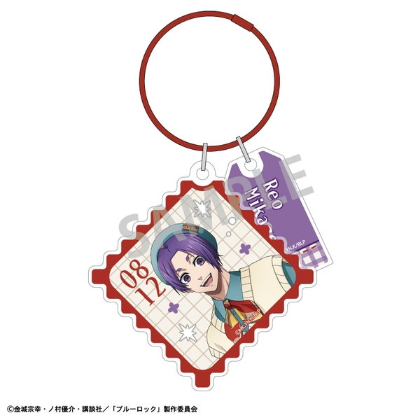 ブルーロック ワイヤーリングアクリルキーホルダー 御影 玲王／カントリーファッション