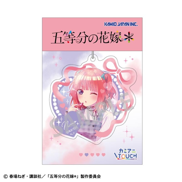 五等分の花嫁＊ アクリルキーホルダー 中野二乃／メイクアップ カミアニTOUCH