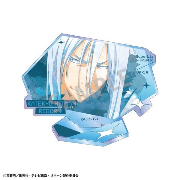 家庭教師ヒットマンREBORN！ オーロラアクリルスタンド スペルビ・スクアーロ(10年後)／カミアニTOUCH