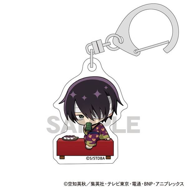 銀魂 ミニアクリルキーホルダー 高杉晋助 ひとやすみ ミニキャラ