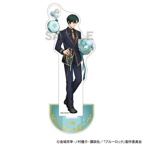 ブルーロック 箔押しアクリルスタンド 糸師凛 バルーン