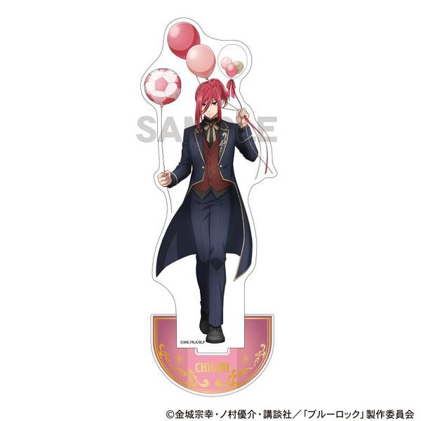 【2月予約】ブルーロック 箔押しアクリルスタンド 千切豹馬 バルーン キャラグッズ 4550451330738